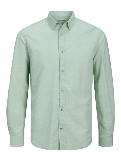 JJESUMMER SHIRT LS SN Iceberg Green