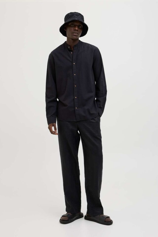 JJESUMMER BAND SHIRT LS SN