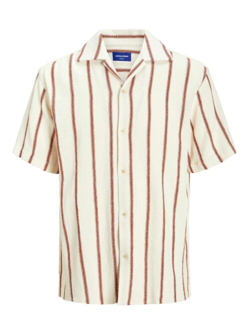JORCOBA STRIPE RESORT SHIRT SS SN Arabian Spice