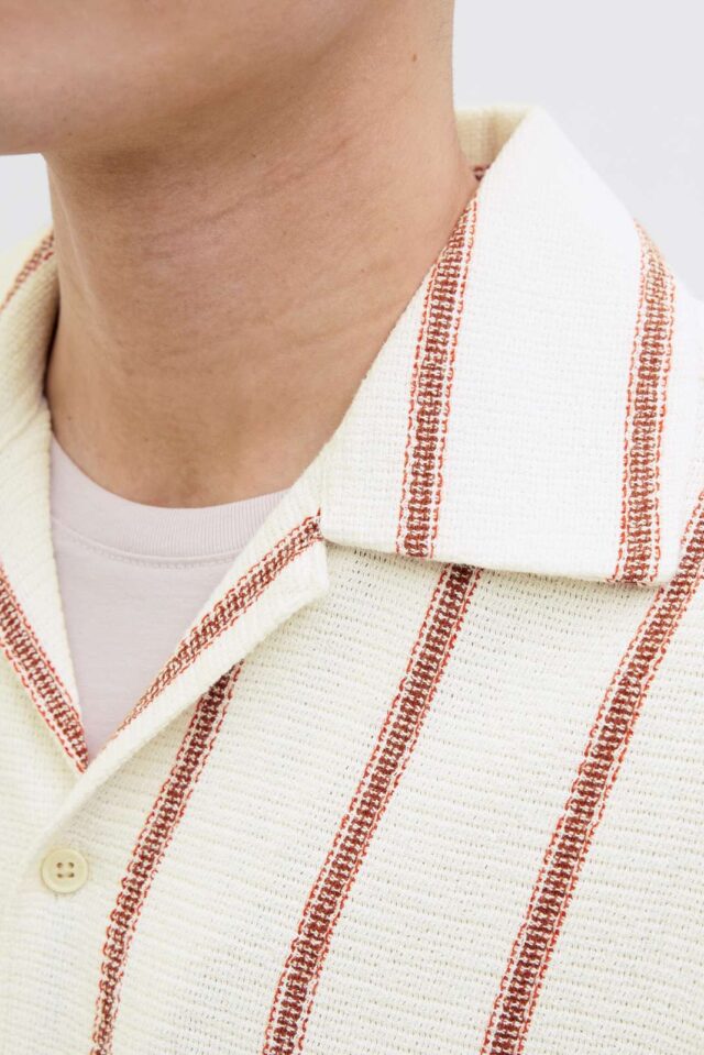 JORCOBA STRIPE RESORT SHIRT SS SN