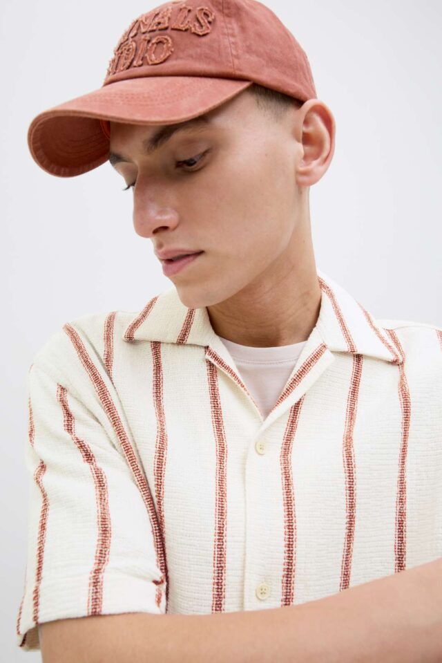 JORCOBA STRIPE RESORT SHIRT SS SN