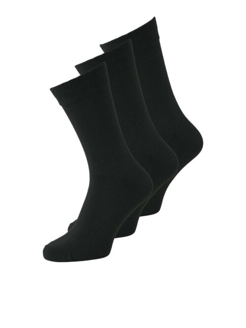 JACORDINARY SOCKS 3 PACK NOOS Black