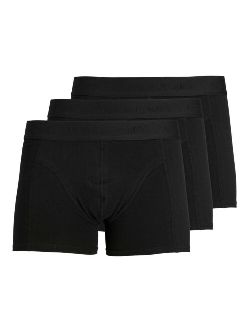JACWAISTBAND TRUNKS 3 PACK NOOS Black
