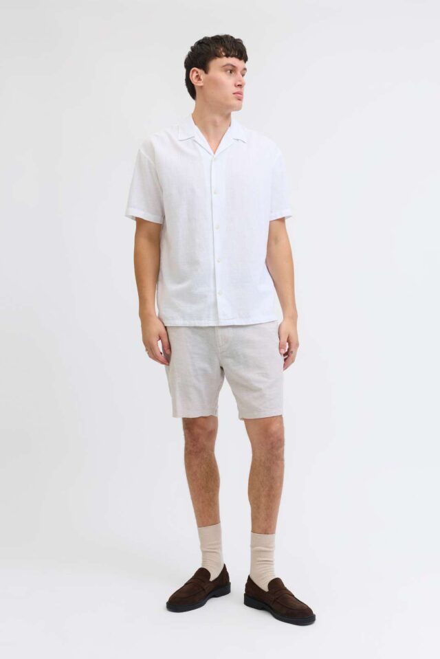 JPSTACE SUMMER LINEN BLEND SHORT REG SN