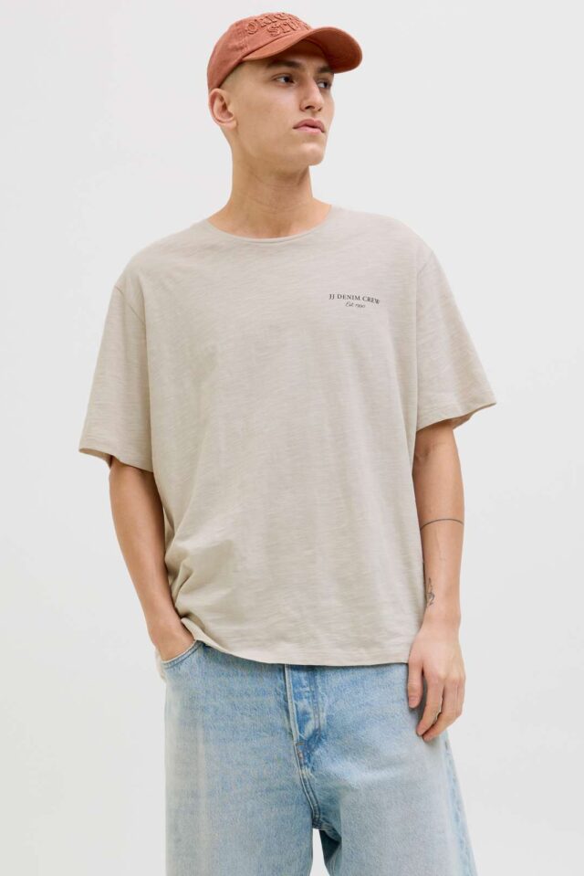 JJJEFF MONOCHROME TEE SS CREW NECK