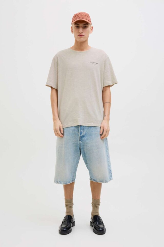 JJJEFF MONOCHROME TEE SS CREW NECK