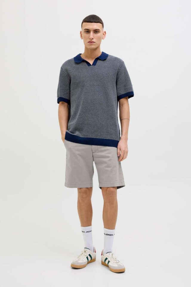 JPSTMARCO FRANCO CHINO SHORTS W BELT SRT