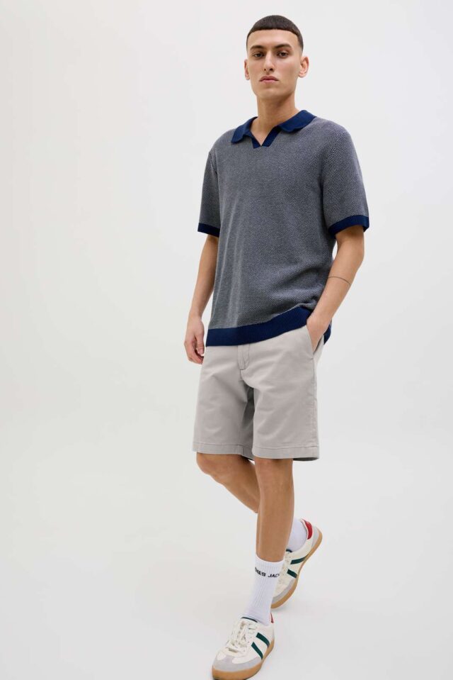 JPSTMARCO FRANCO CHINO SHORTS W BELT SRT