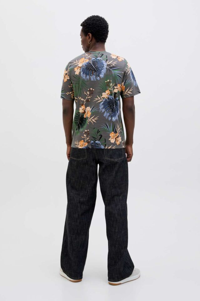 JJHAWAII AOP TEE SS CREW NECK