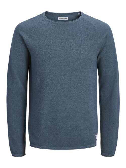 JJEHILL KNIT CREW NECK NOOS Blue Mirage