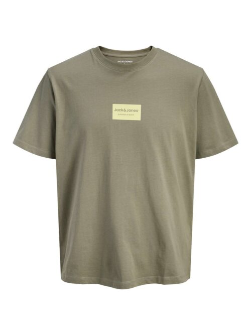 JJFRANK TEE SS CREW NECK Vetiver