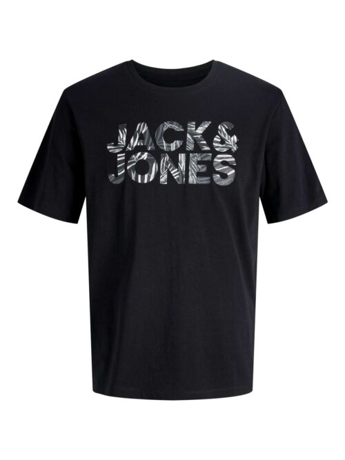JJEJEFF LOGO TEE SS SN Black