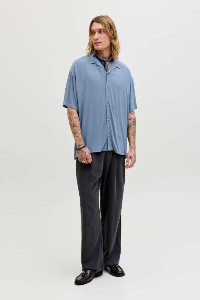 JJEJEFF RESORT SOLID SHIRT SS SN
