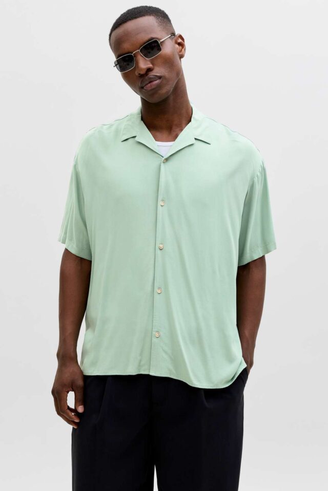 JJEJEFF RESORT SOLID SHIRT SS SN