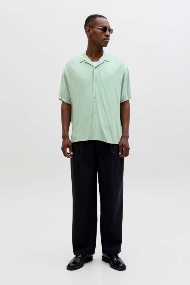 JJEJEFF RESORT SOLID SHIRT SS SN
