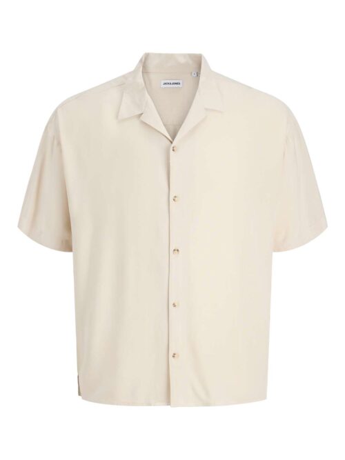 JJEJEFF RESORT SOLID SHIRT SS SN Moonbeam
