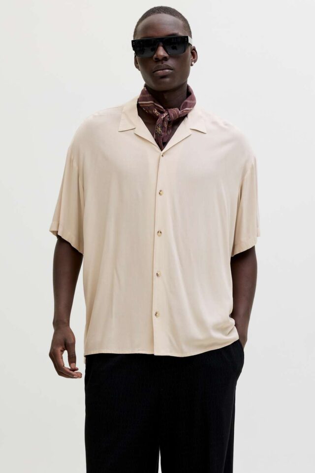 JJEJEFF RESORT SOLID SHIRT SS SN