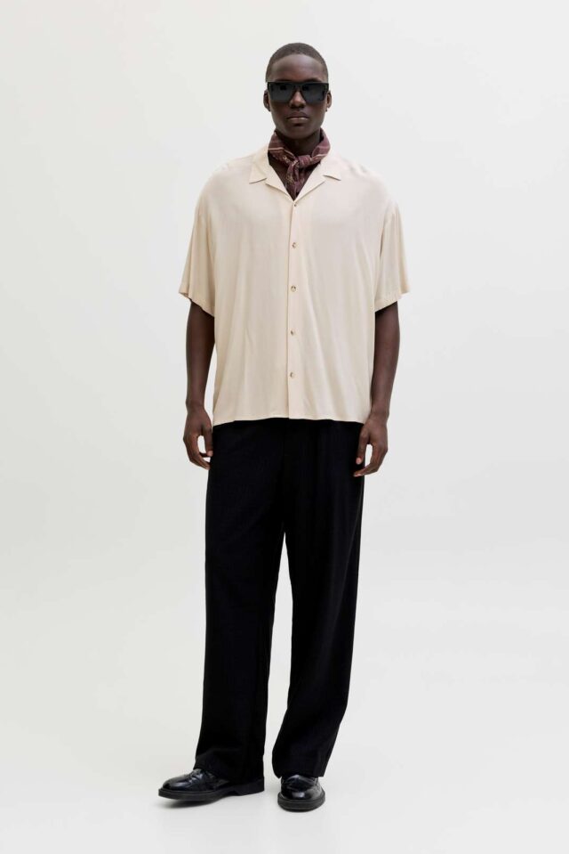 JJEJEFF RESORT SOLID SHIRT SS SN
