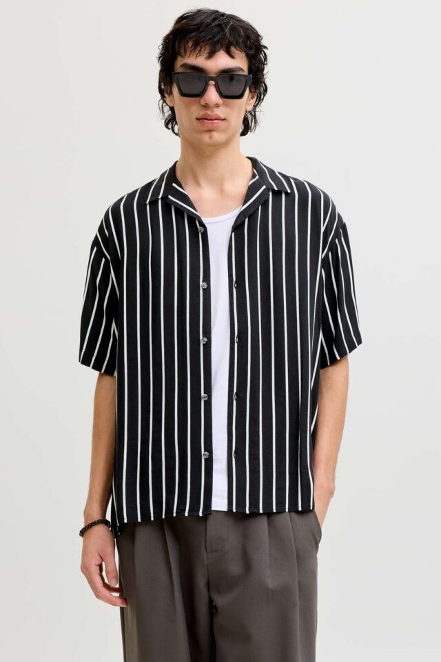 JJEJEFF RESORT STRIPE SHIRT S/S SN