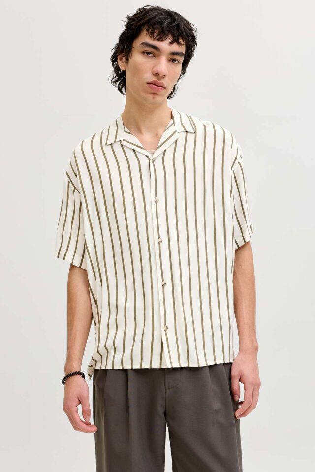 JJEJEFF RESORT STRIPE SHIRT S/S SN