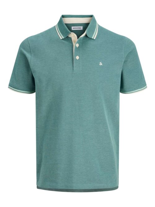 JJEPAULOS POLO SS NOOS Atlantic Deep