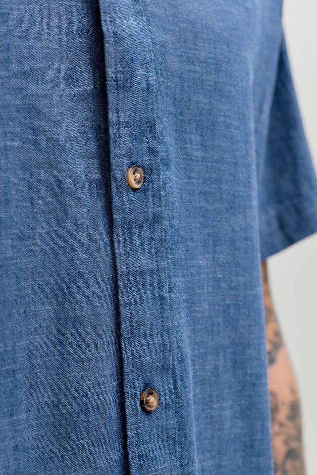JJESUMMER LINEN BLEND SHIRT S/S SN