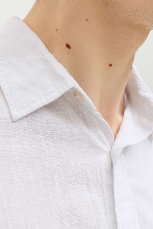 JJESUMMER LINEN BLEND SHIRT L/S SN