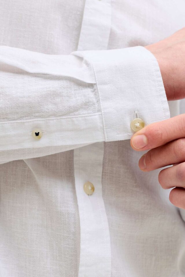 JJESUMMER LINEN BLEND SHIRT L/S SN