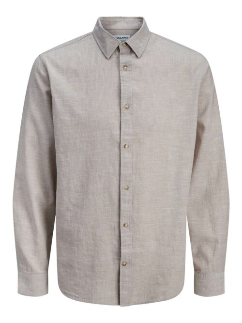JJESUMMER LINEN BLEND SHIRT L/S SN String