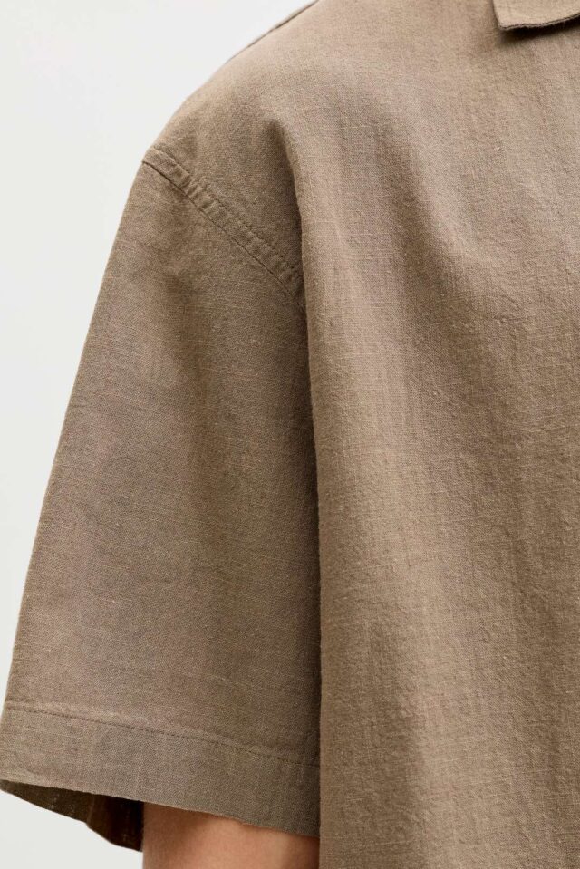 JJESUMMER LINEN BLEND RESORT SHIRT SS SN