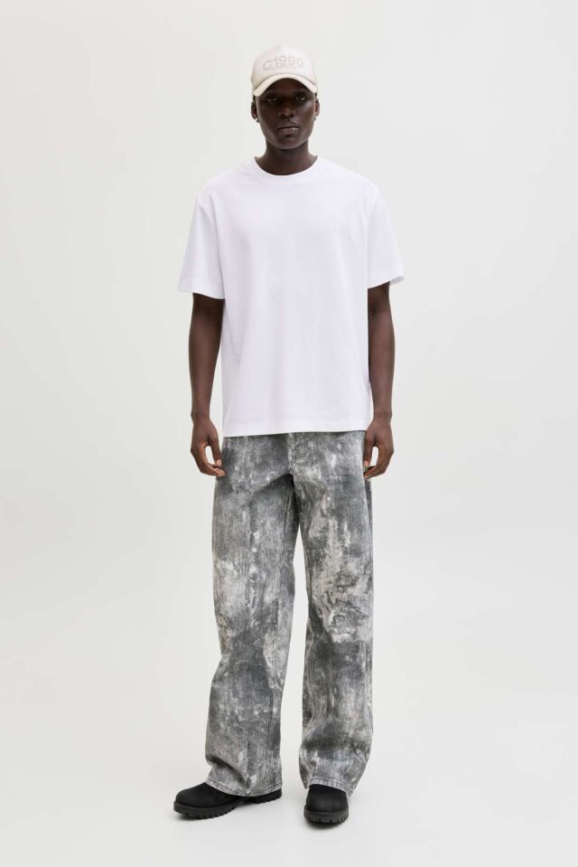 JCOFUSION BADGE TEE SS CREW NECK LN