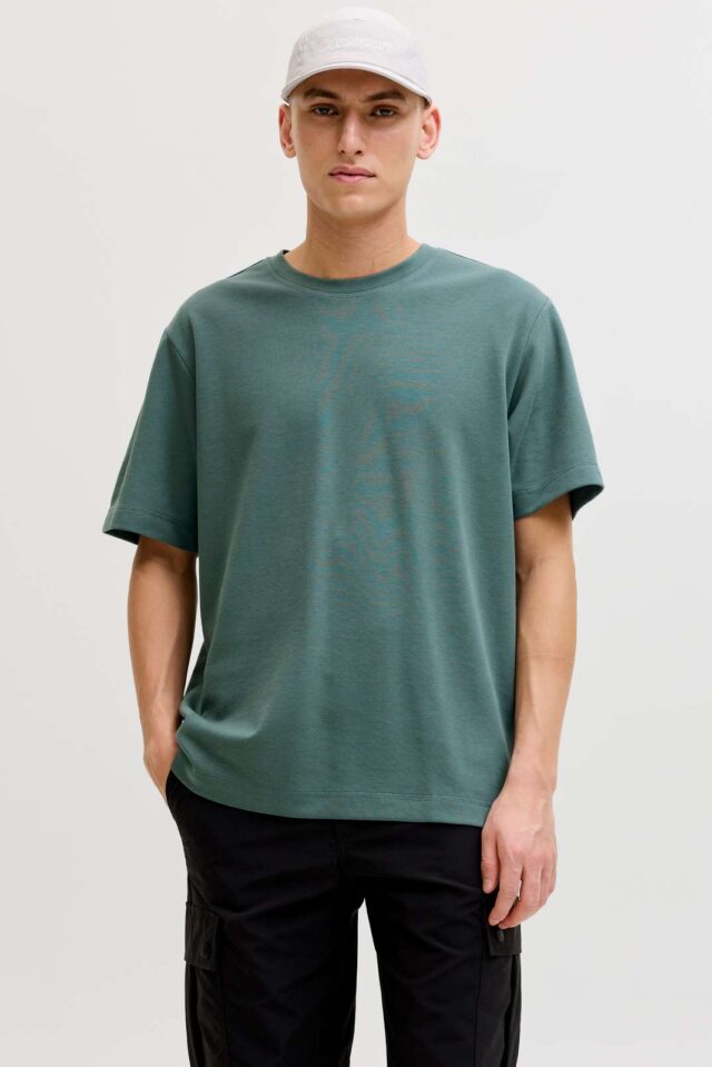 JCOFUSION BADGE TEE SS CREW NECK LN