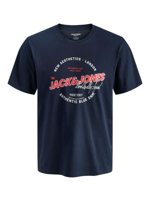 JJELOGO TEE SS O-NECK 2 COL SS26 SN Sky Captain