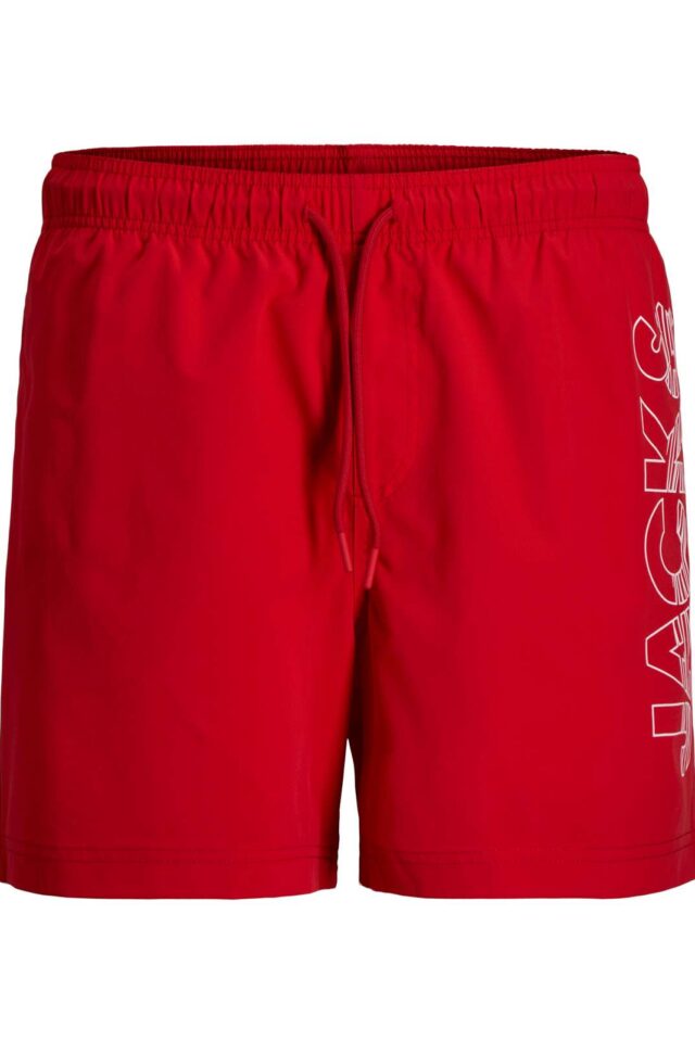 JPSTMAUI WAVE LOGO SWIM SHORTS REG SN True Red