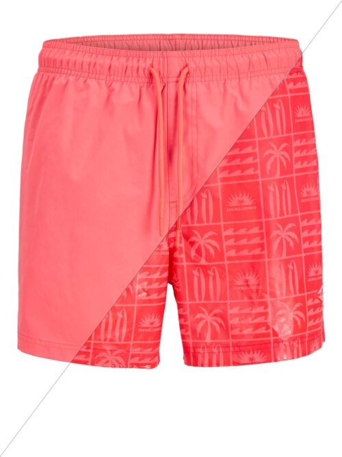 JPSTMAUI SPLASH MAGIC SWIM SHORTS REG Hot Coral