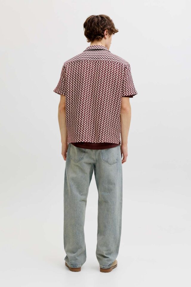 JORMONTAUK CROCHET SHIRT SS SA26 LN