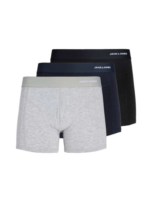 JACGABRIEL BAMBOO TRUNKS 3 PACK SN Black