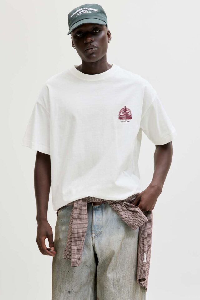 JORMAINE BACK TEE SS CREW NECK SN
