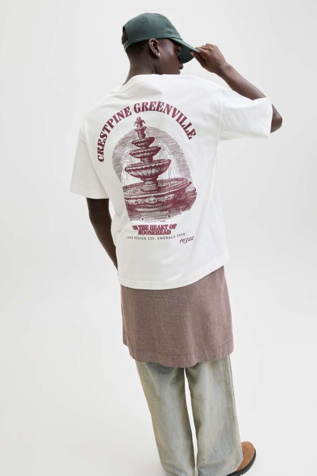 JORMAINE BACK TEE SS CREW NECK SN