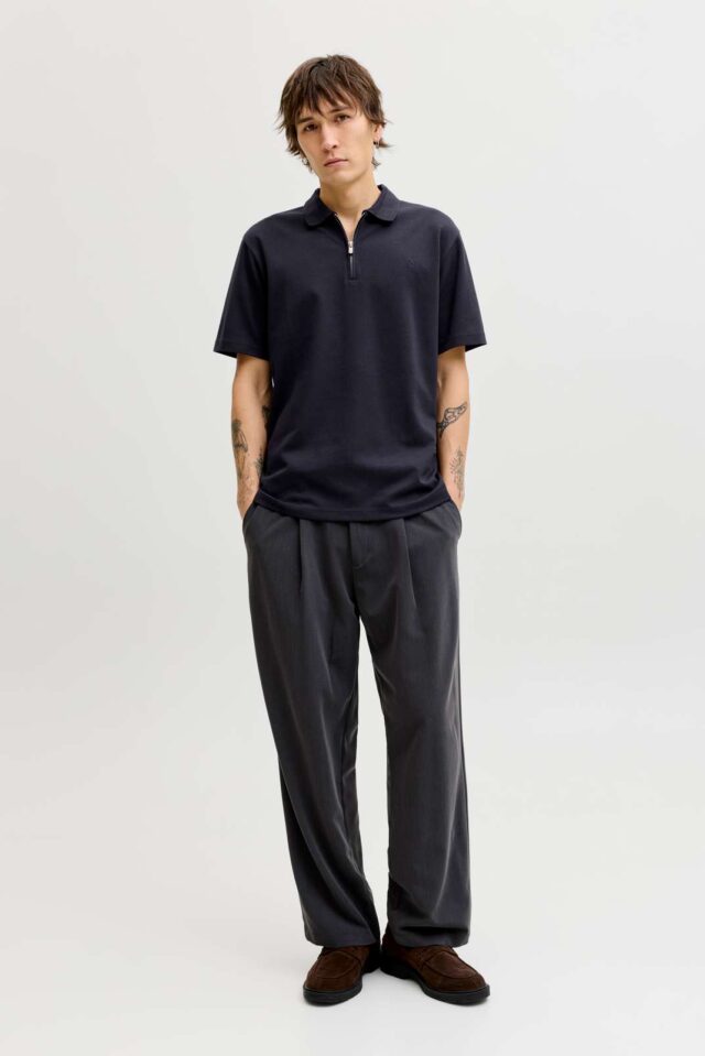 JPRBLAETHAN SS ZIP POLO SN