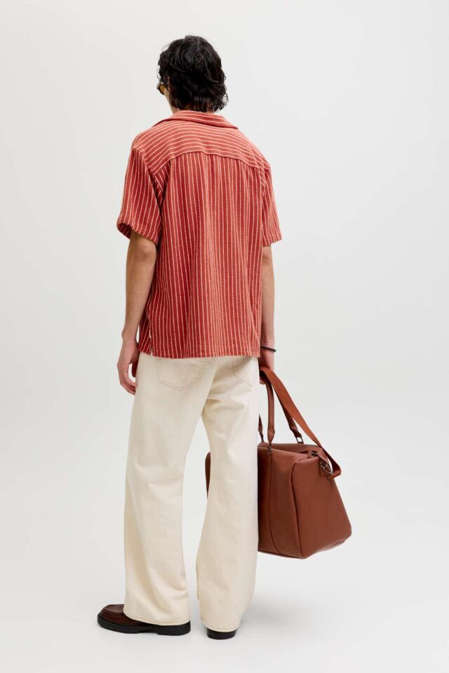 JORCOBA STRIPE RESORT SHIRT SS SN