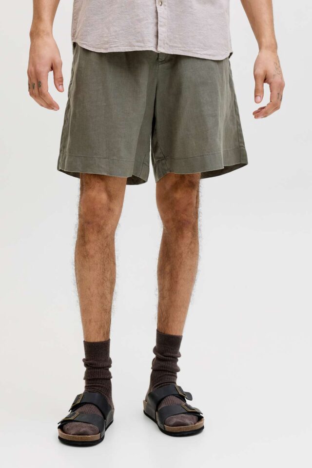 JPSTBILL LAWRENCE LINEN SHORTS REG LN