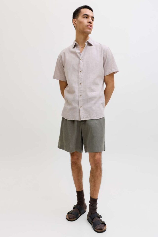 JPSTBILL LAWRENCE LINEN SHORTS REG LN