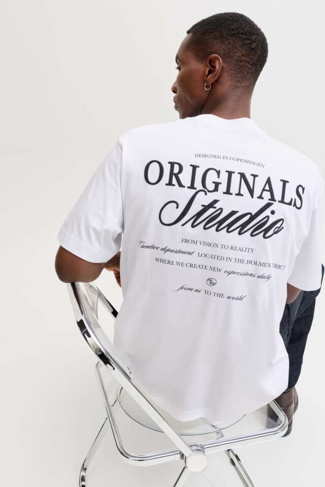 JORNORREBRO TYPO TEE SS CREW NECK NOOS