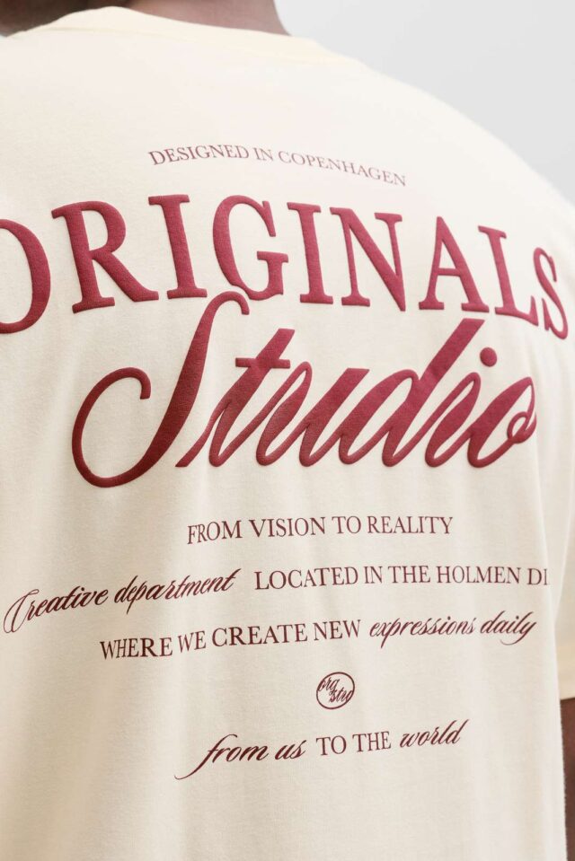 JORNORREBRO TYPO TEE SS CREW NECK NOOS