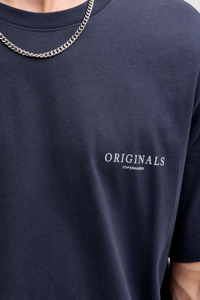 JORMONTAUK AOP BACK TEE SS CREW NECK SN