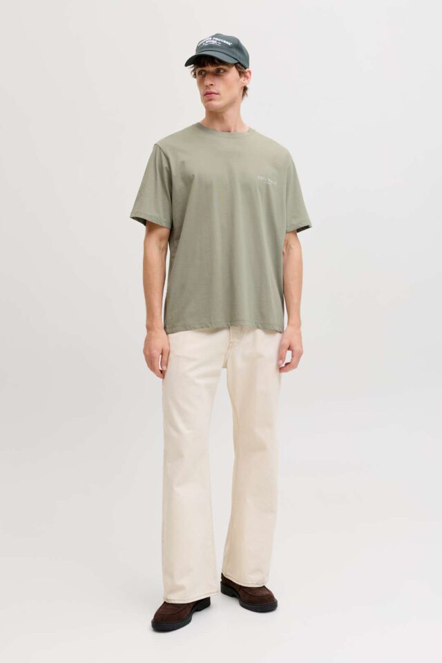 JORMONTAUK AOP BACK TEE SS CREW NECK SN