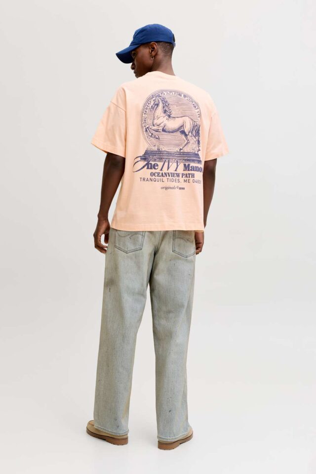 JORMAINE BACK TEE SS CREW NECK SN