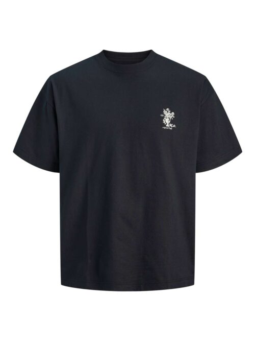 JORMAINE BACK TEE SS CREW NECK SN Black