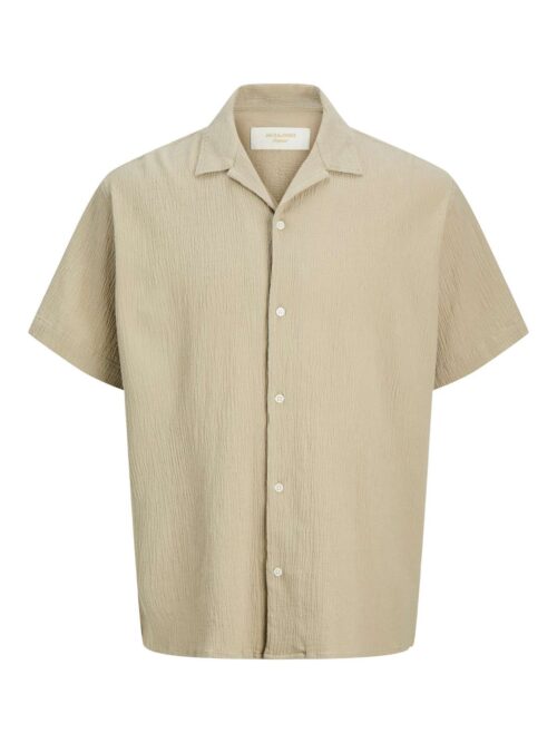 JORLUKE CRINKLE RESORT SHIRT SS SN Crockery